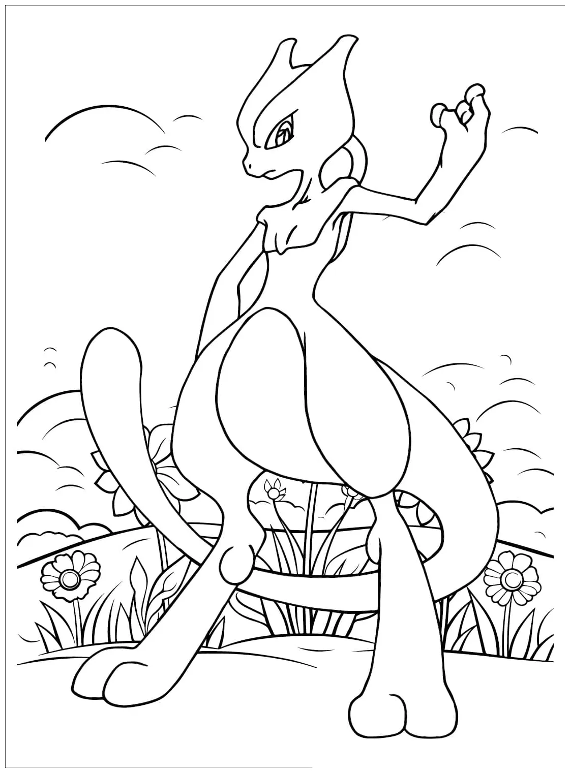 Lembar mewtwo
