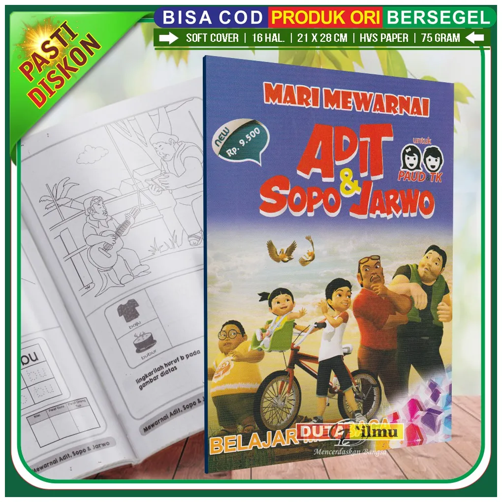 Gambar mewarnai sopo jarwo 56+ koleksi gambar