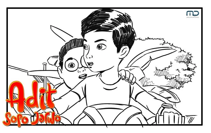 Mewarnai Gambar Sopo Jarwo - 56+ Koleksi Gambar