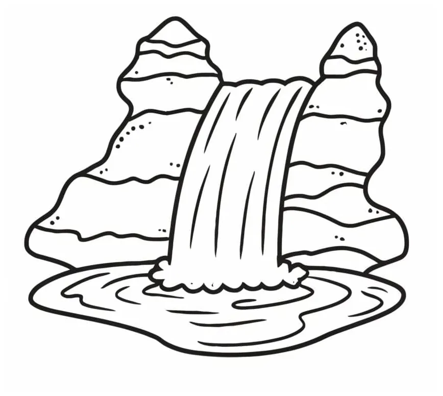 Air terjun kecil