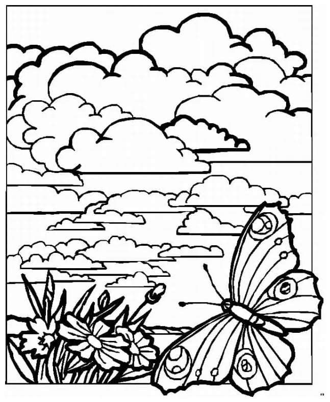 Landskap langit
