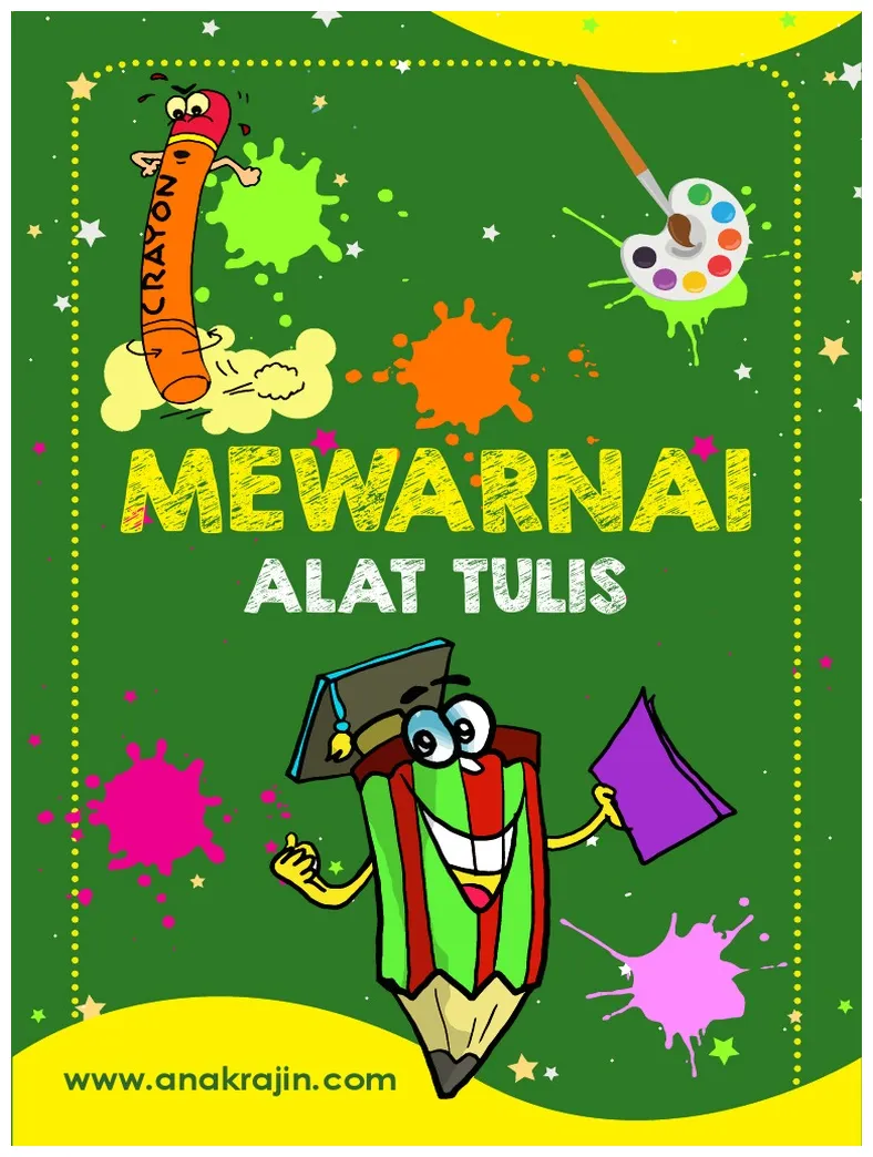 Mewarnai Alat Tulis | PDF