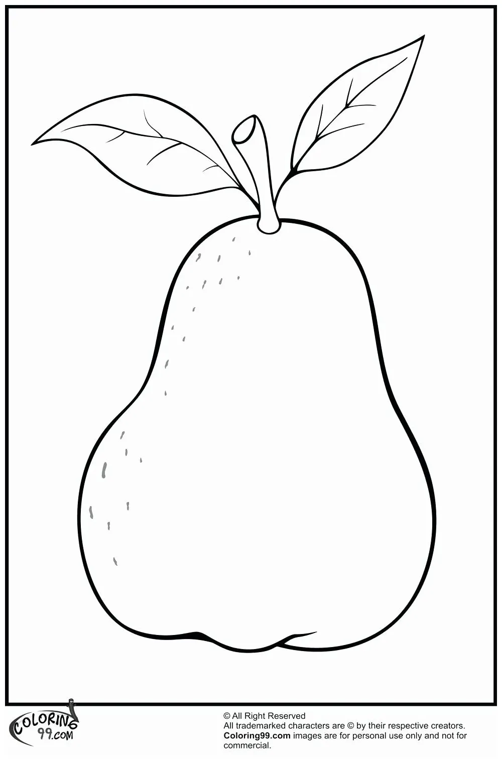 Download Mewarnai Gambar Buah Alpukat Terbaru Untuk Belajar Anak Paud