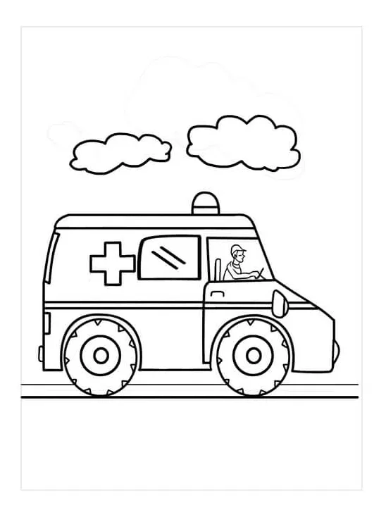 Ambulans dan awan