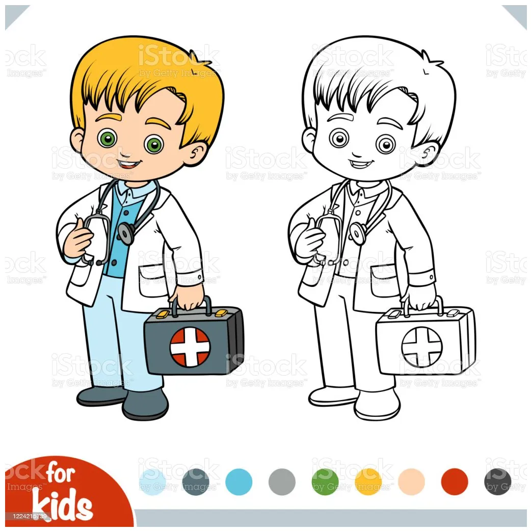 Detail mewarnai gambar anak kecil laki laki koleksi nomer 14