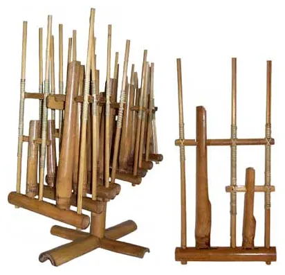 Indonesian traditional art angklung