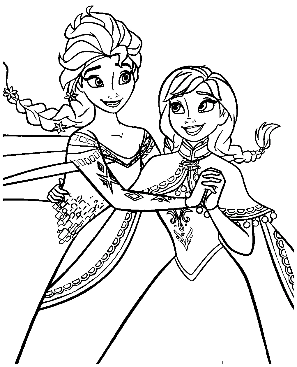 Anna, elsa berseluncur