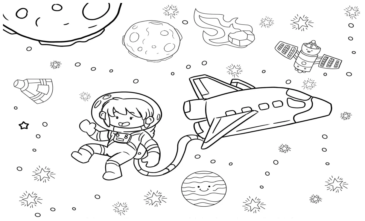 Astronot dan Pesawat Luar Angkasa, Luar Angkasa