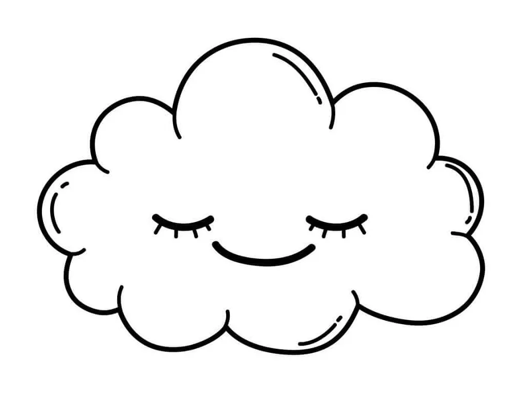 Awan tersenyum
