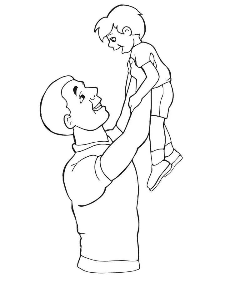 Selamat ayah dan anak