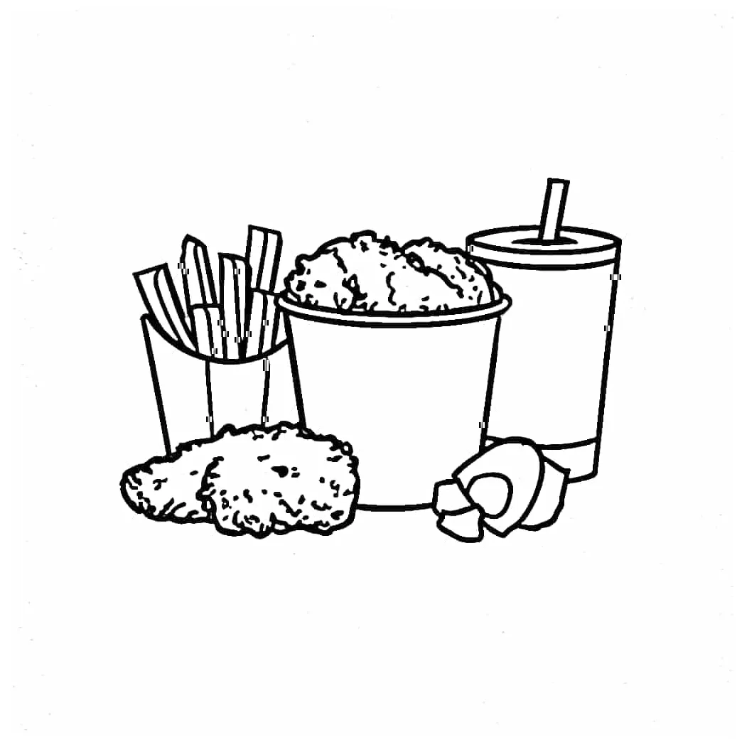 Ayam goreng sederhana