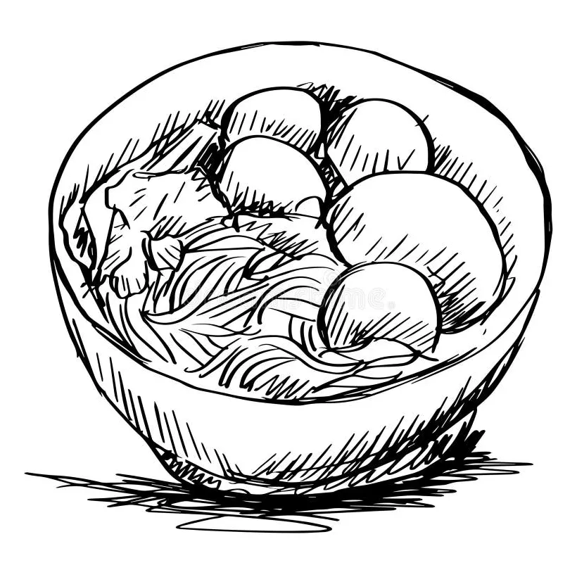 Drawn bakso stock illustrations 15 drawn bakso stock illustrations