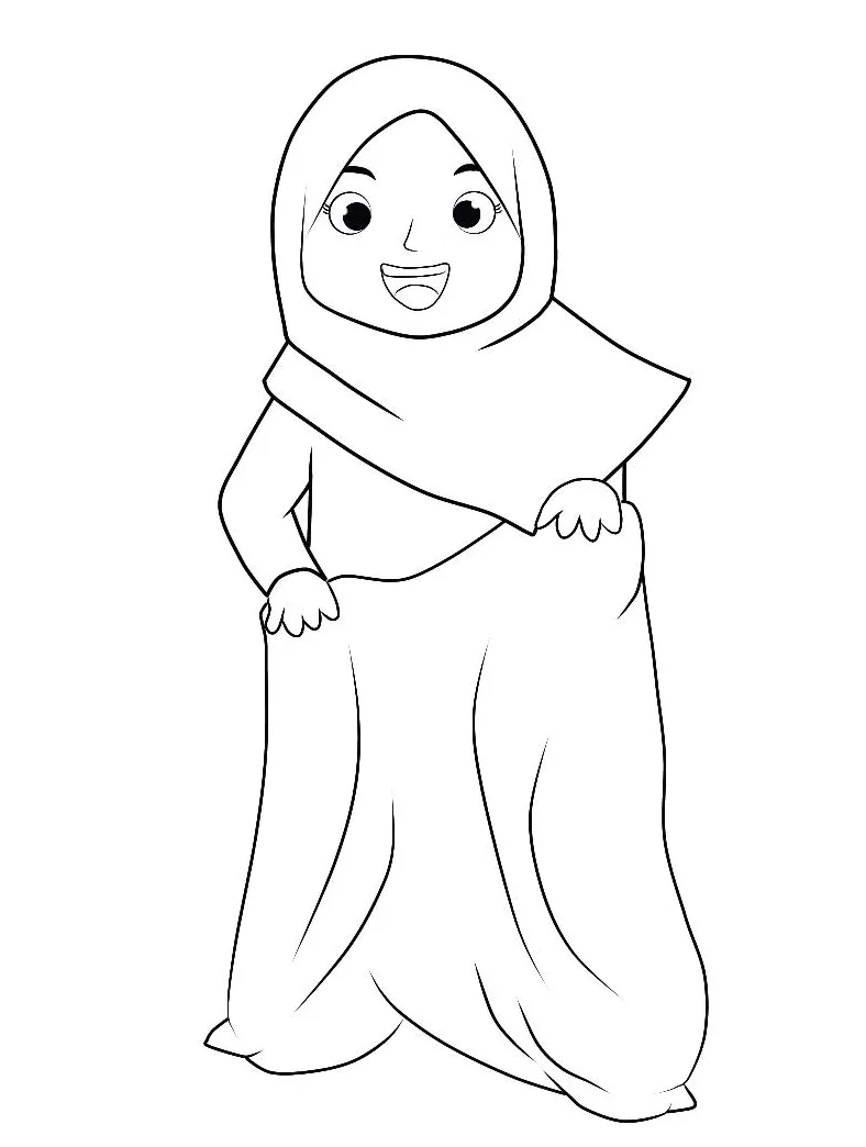 Mewarnai gambat balap karung perempuan artofit