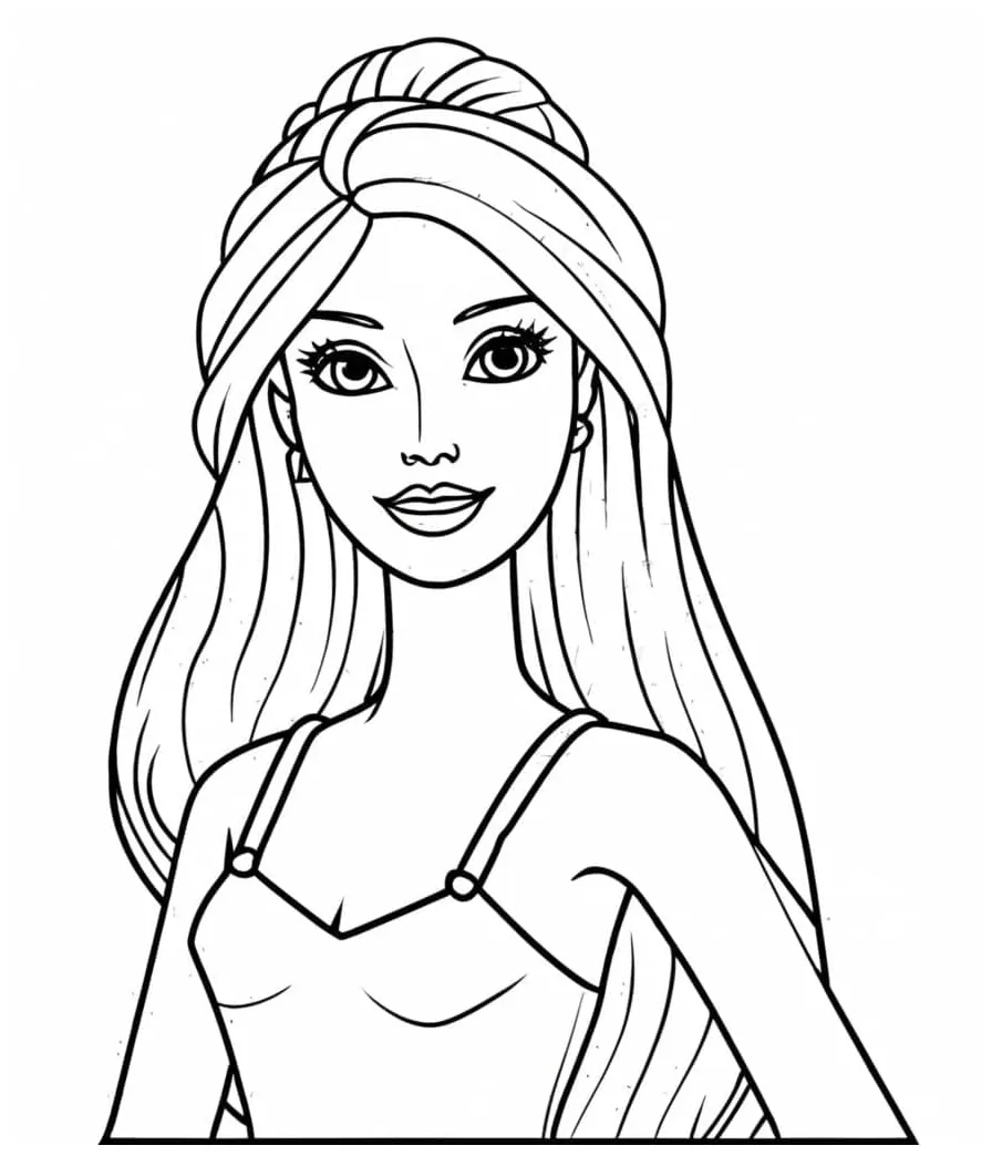 Gambar barbie cantik