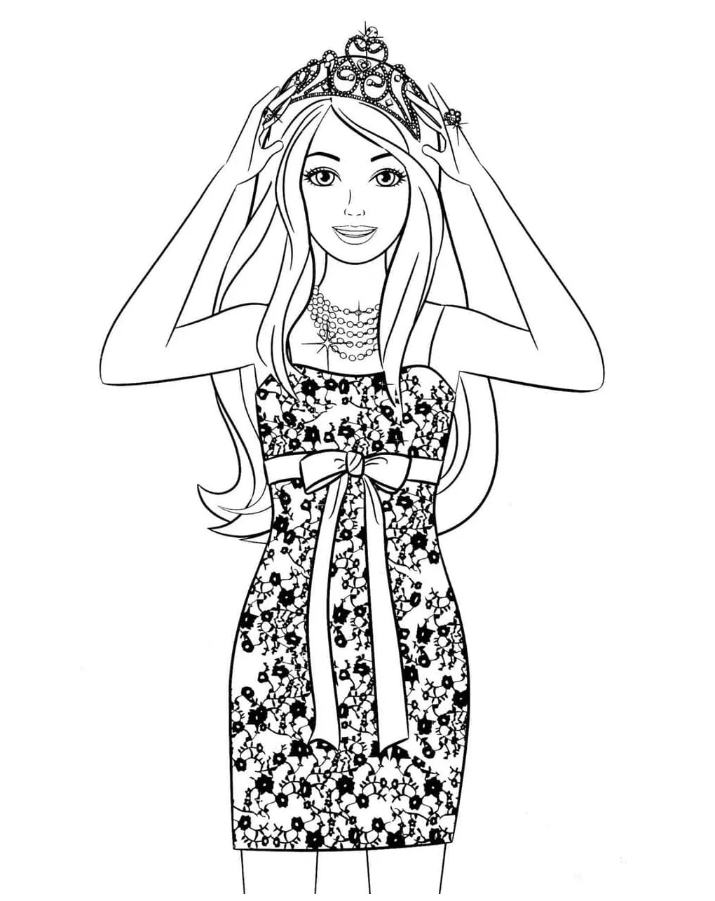 Barbie dengan Mahkota