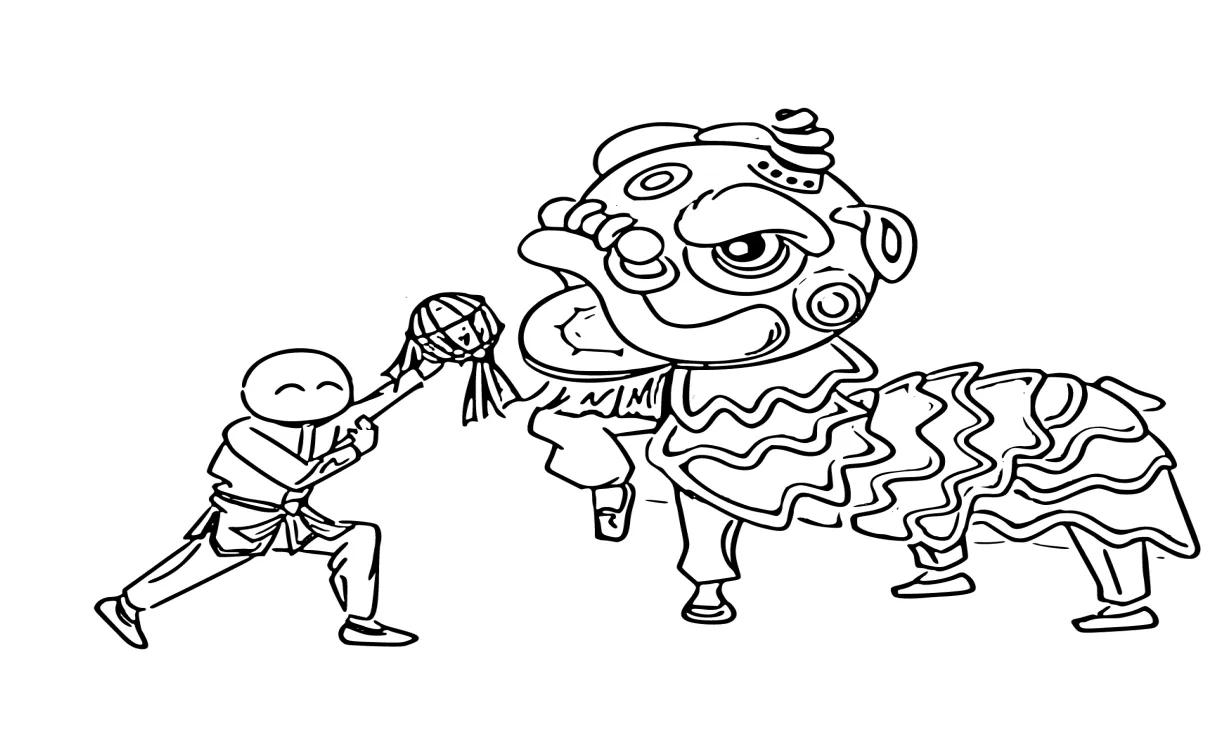Barongsai gambar gratis