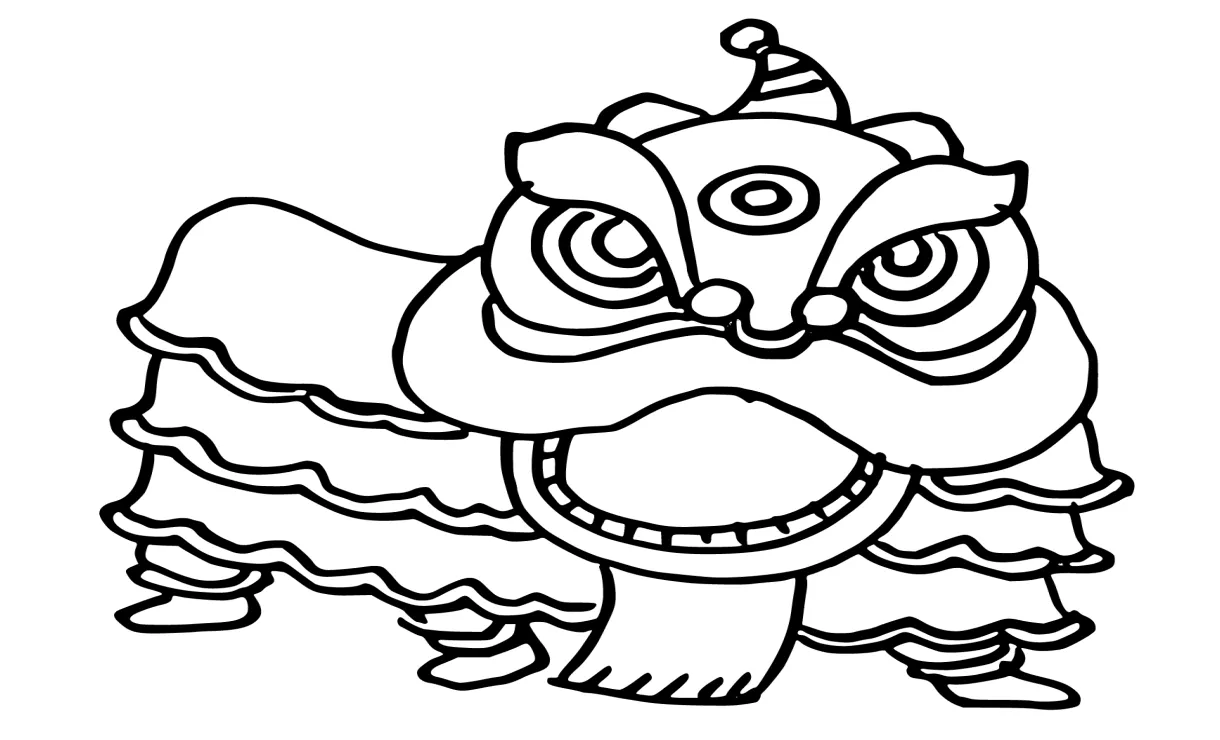 Cantik barongsai untuk anak-anak