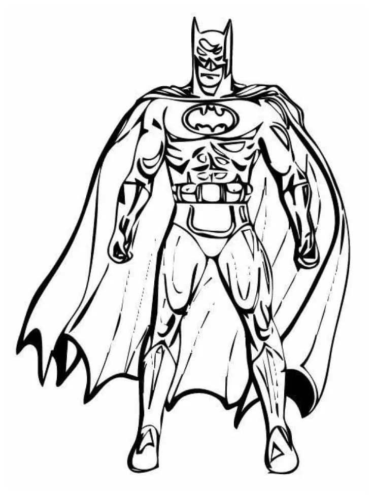 Menggambar batman