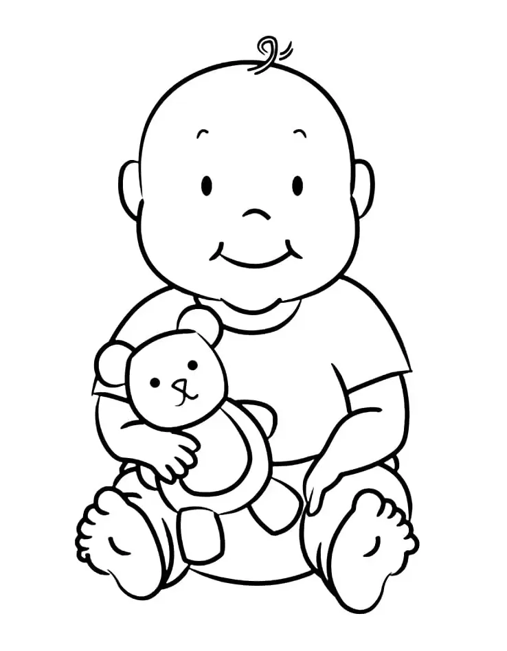 Bayi dan teddy