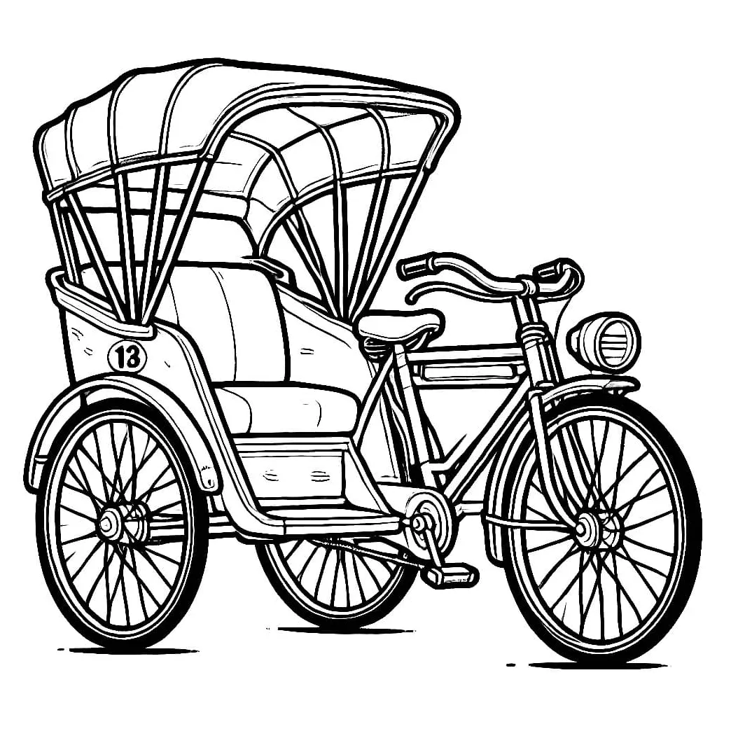 Becak cukup bagus