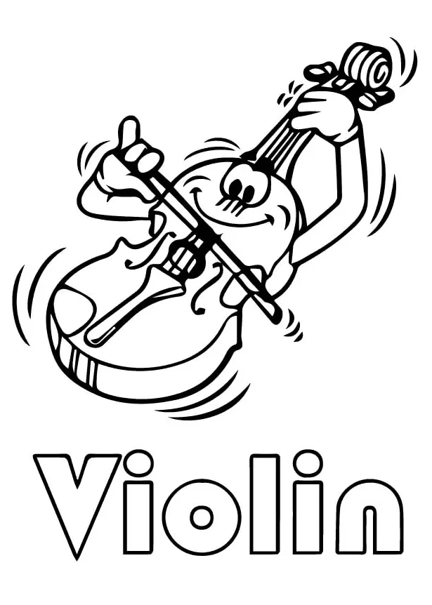 Kartun biola