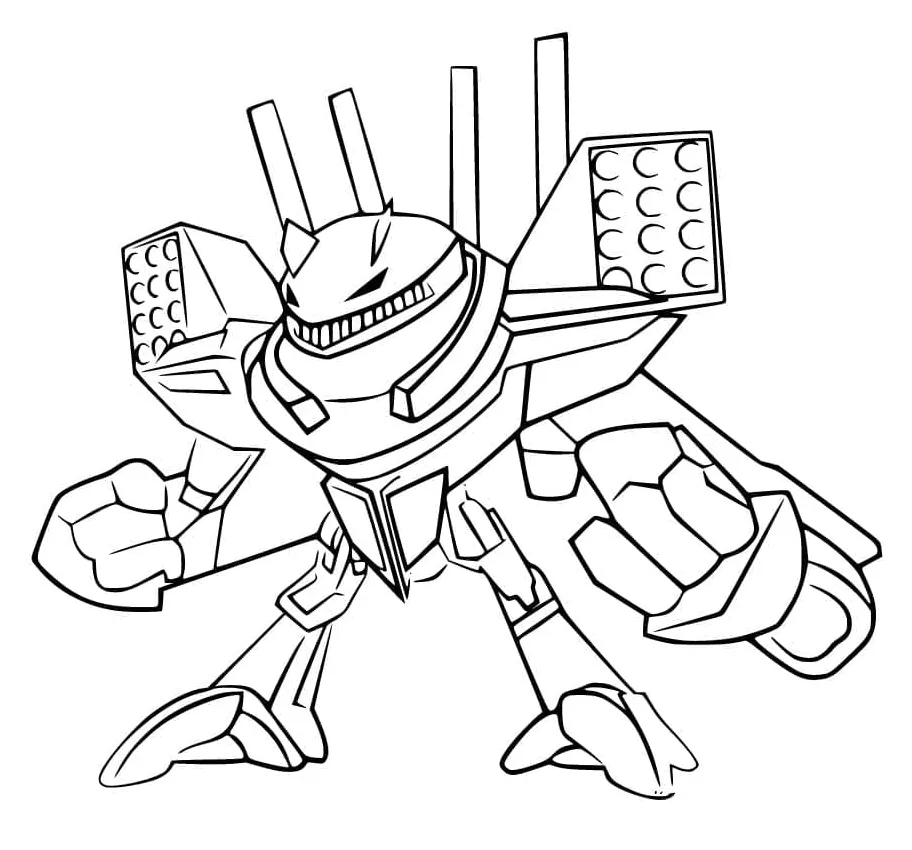 Robot petai dari boboiboy