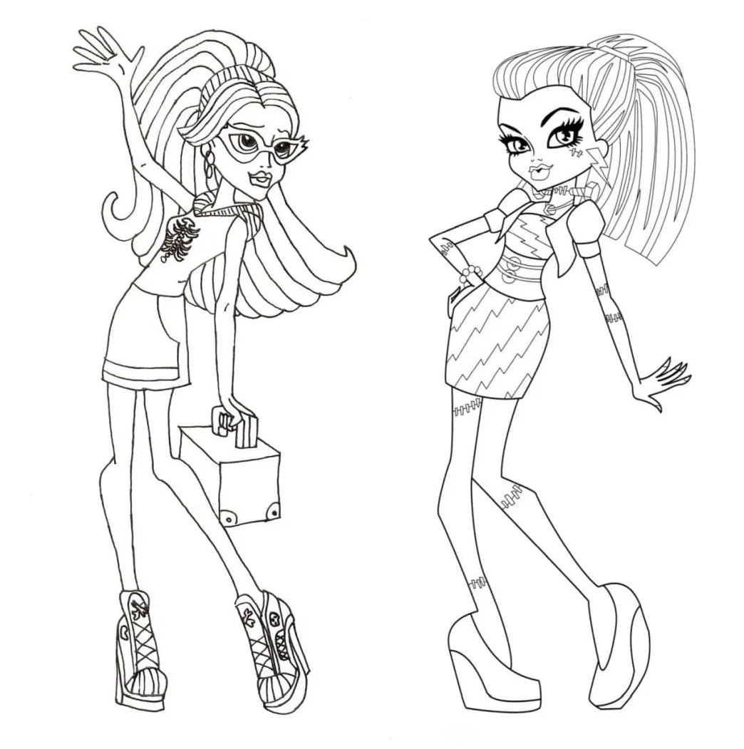 Boneka sahabat monster high