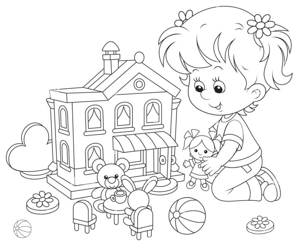 Rumah boneka bayi