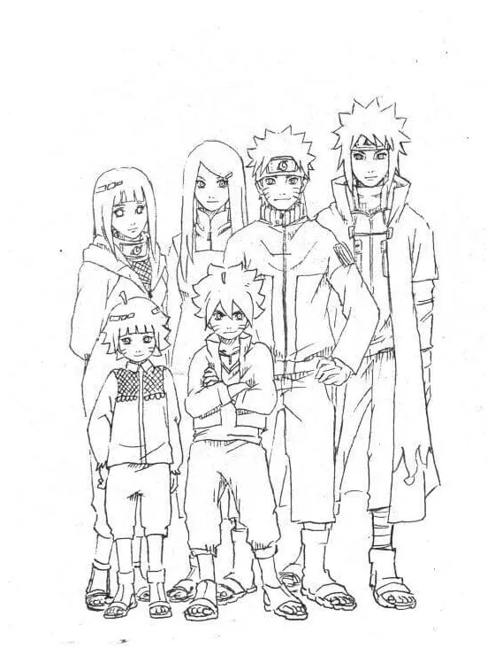 Boruto dan keluarga