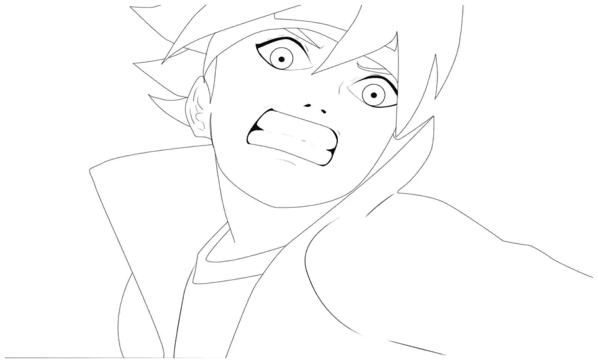 Boruto marah