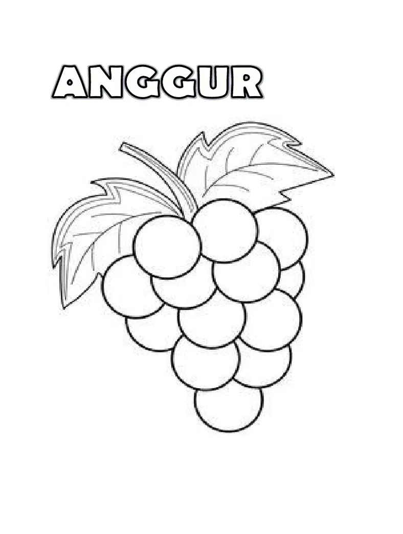 Mewarnai Buah | PDF