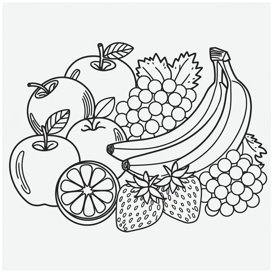 Buah-buahan yang indah