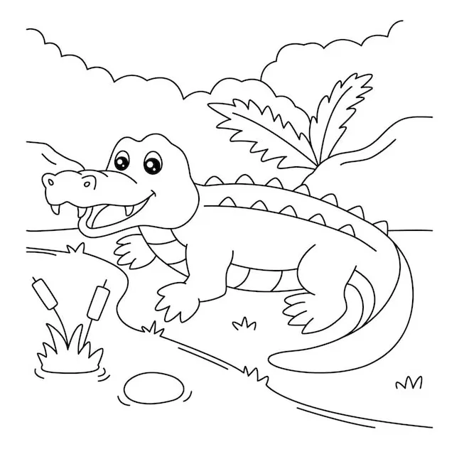 Buaya menyenangkan