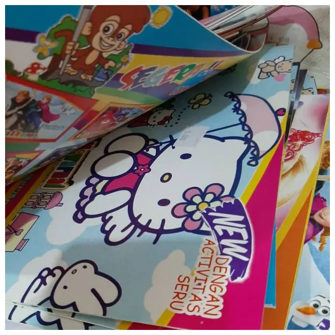 Jual buku mewarnai / buku menggambar / buku mewarnai anak shopee