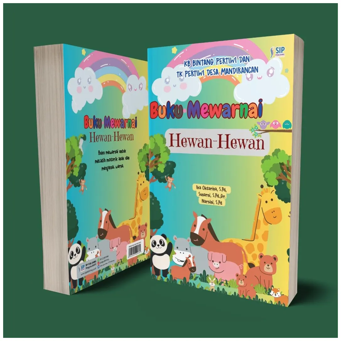 Buku mewarnai toko buku sip publishing
