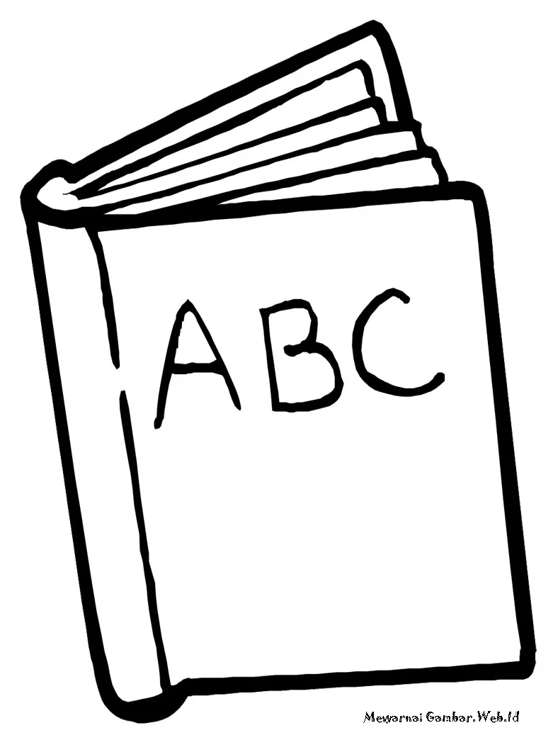 Buku mewarnai gambar riset