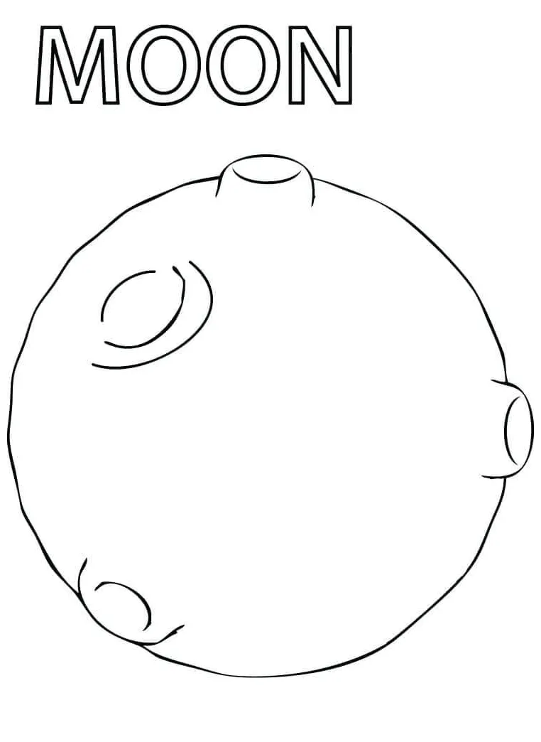 Bulan sederhana