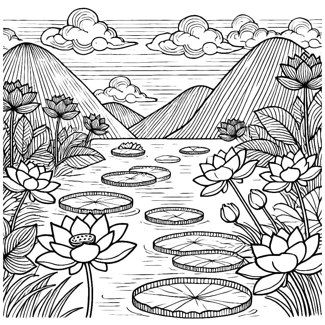 Bunga kolam teratai