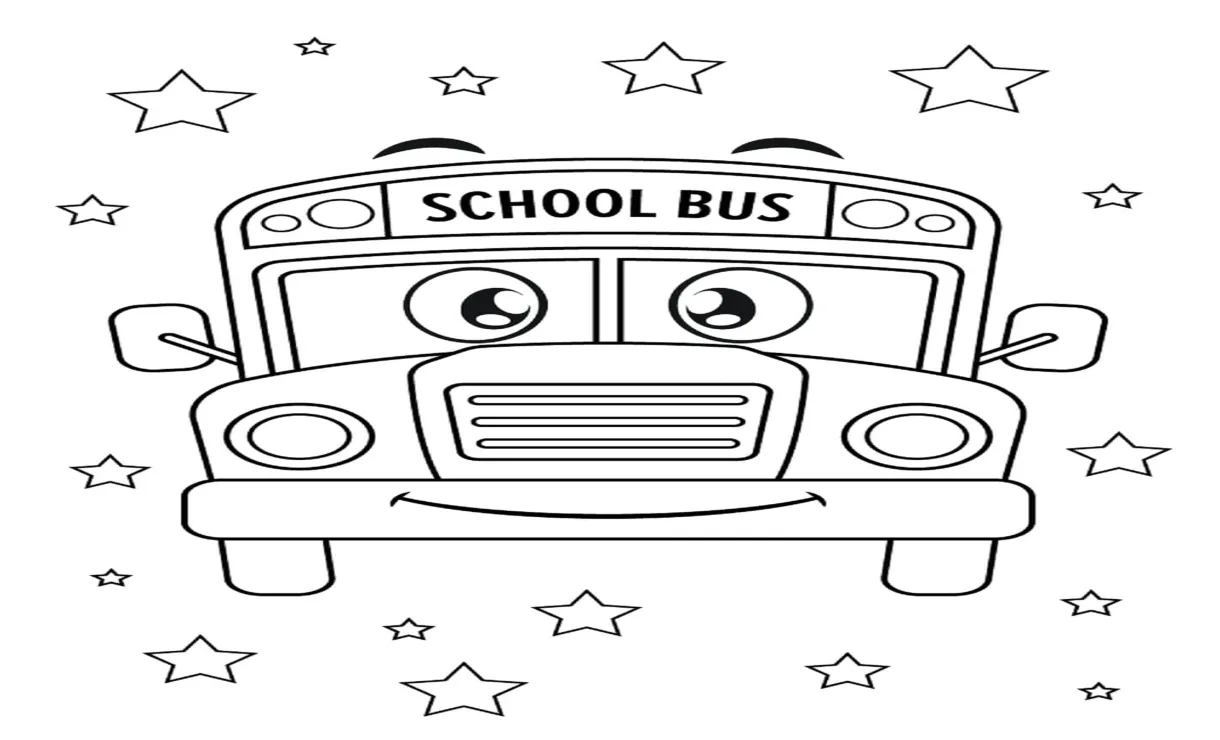 Bus Tersenyum Dengan Bintang