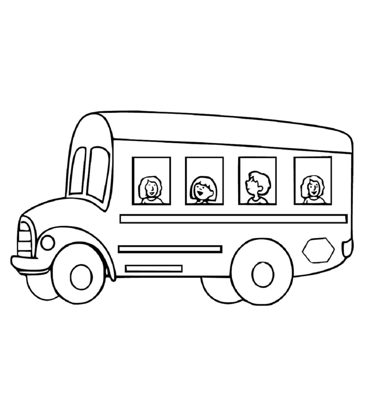 Bus Sekolah Biasa