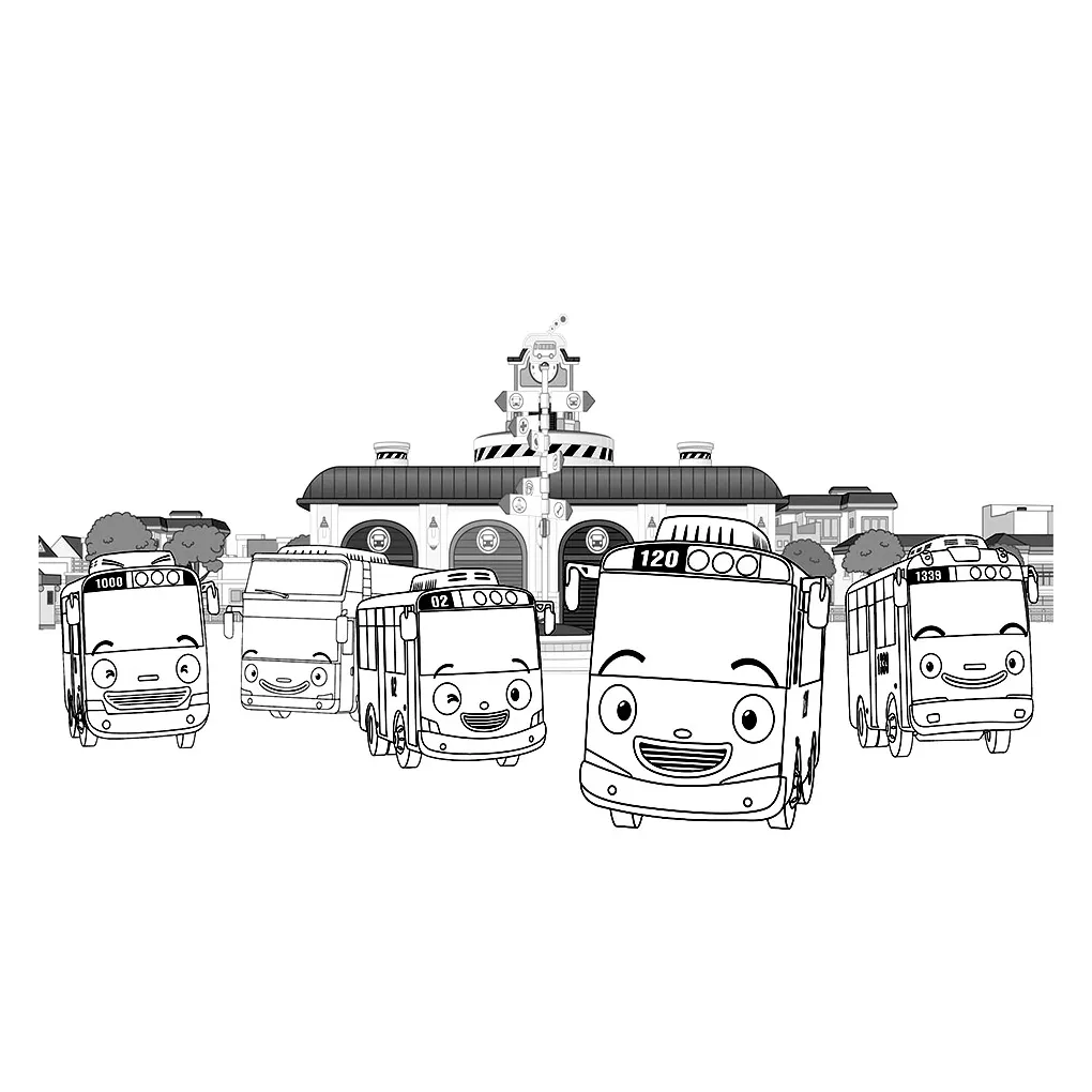 Tayo the little bus karakter
