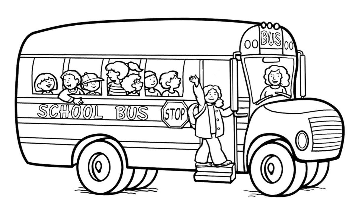 Anak-anak Di Dalam Bus