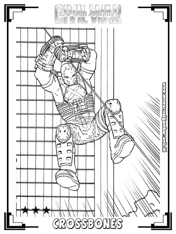 Mewarnai gambar captain america civil war mewarnai gambar