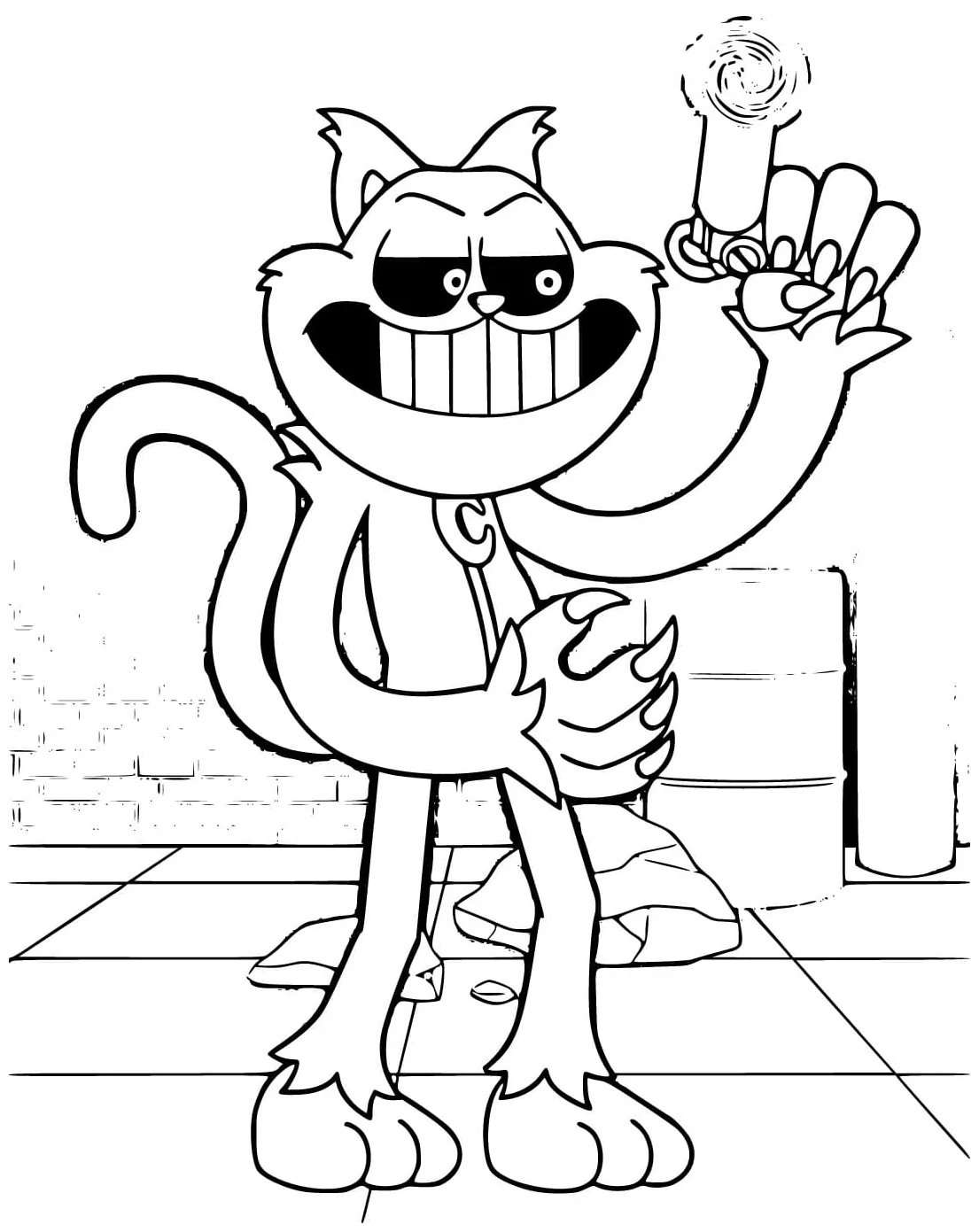 Catnap coloring pages coloringlib