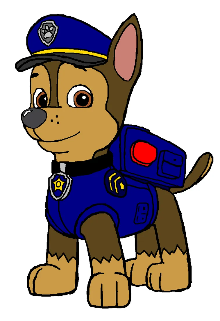 Chase paw patrol by kingleonlionheart on deviantart