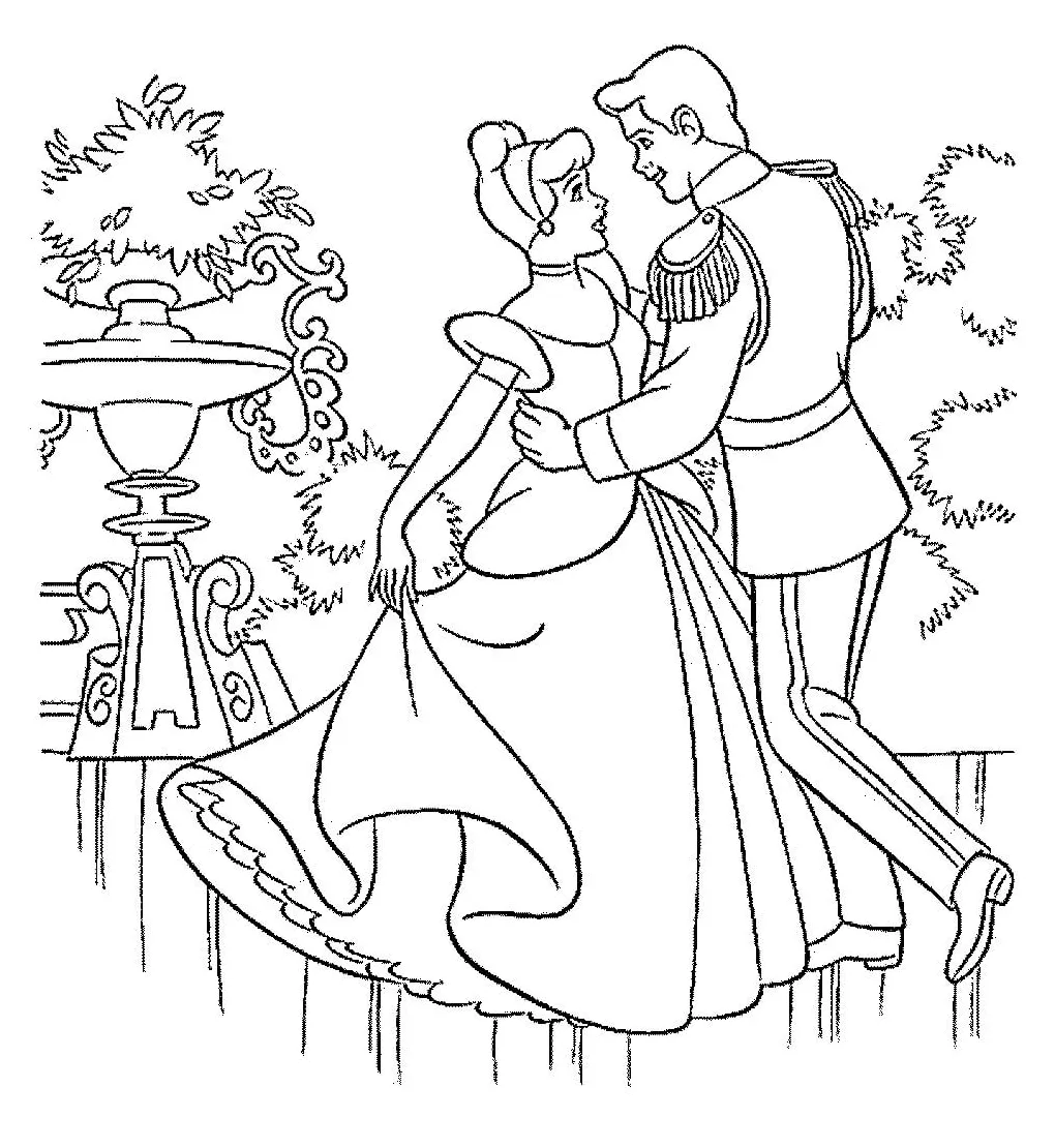 Belle cinderella dan pangeran