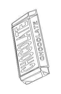 Cokelat batangan cokelat tangan