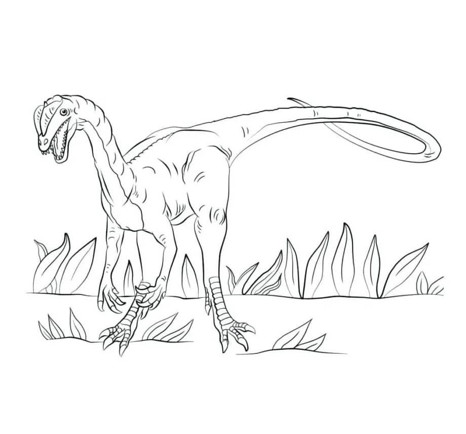 Dinosaurus dengan ekor panjang
