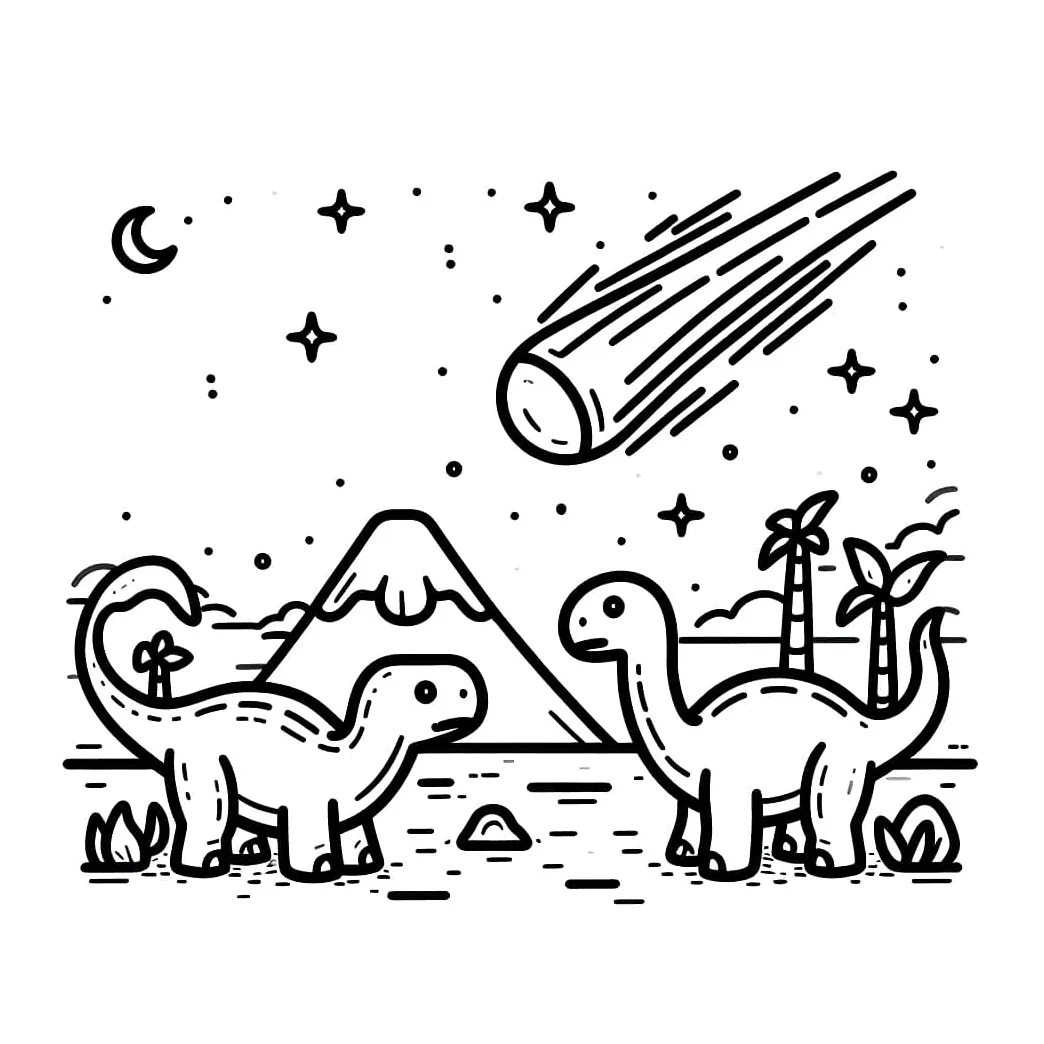 Meteor dan dinosaurus