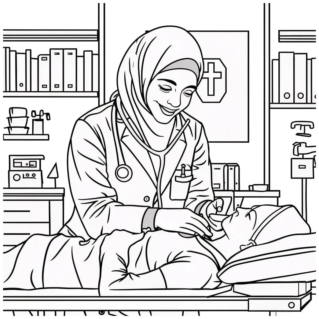 Dokter Perempuan muslim